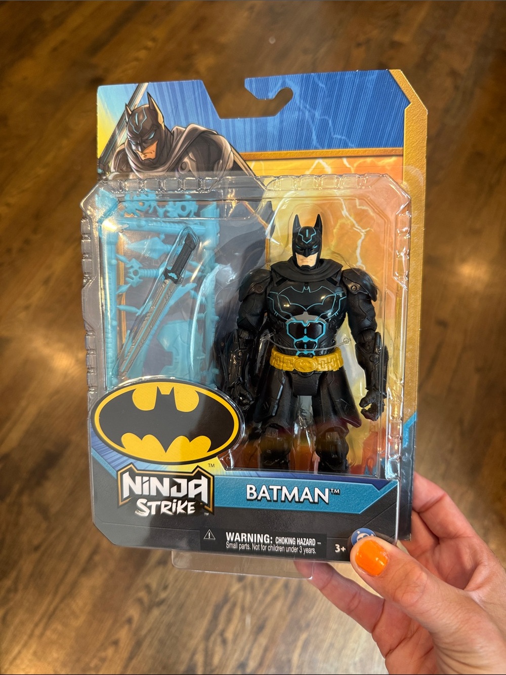 Batman Ninja Strike Action Figure – Black with Yellow Belt